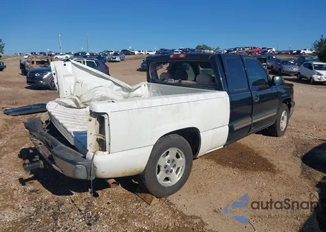 2007 Chevrolet Silverado 1500 Classic Ls z USA, uszkodzony, nr VIN 1GCEC19Z97Z150148